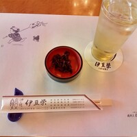 鰻割烹 伊豆栄 本店 - ビール