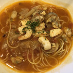 ロココダイナー - 魚介のトマトスープパスタ