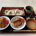 新潟食道 - へきそばと選べるミニ丼セット