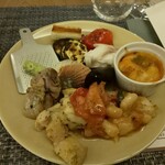 Il Azzurri - そのままのお料理をガッツリ取ると食いしん坊な雑な感じＷ