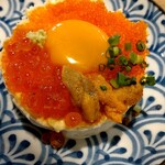 天ぷら酒場 上ル商店 - 上るポテトサラダ　680円