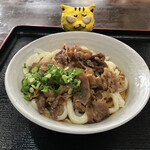 灸まんうどん - 肉ぶっかけうどん冷小　550円(税込)