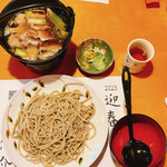 佐介 蕎麦 - 季節限定　鴨鍋せいろ