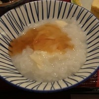 京料理 たん熊北店 Directed by M.Kurisu - お粥   湯葉入り  葛餡をかけて
