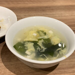 中華料理 成都 - スープ