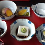 精進料理　湯華庵 - 膳の小鉢