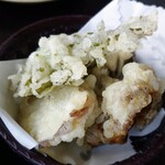 精進料理　湯華庵 - ほんのり塩味でこのままいただきます。