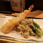 蕎麦割烹 稲田 - 天ぷら