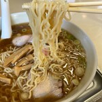 永福町 大勝軒 - 麺は短め