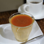 BISTRO CHAUD LAPIN - 食後のプリン