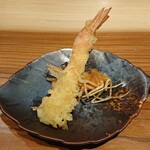 Sakanato Tempura Sanoya - 車海老の天ぷら　間違いない。。。