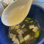 ヨコクラストアハウス - 昆布水を割スープにして漬け汁を楽しみます。