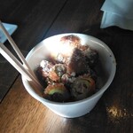 ピッツェリア クレス - オリーブの肉詰め 超お勧め