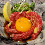 京の焼肉処 弘 - 和牛ユッケ