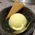 京の焼肉処 弘 - 柚子シャーベット