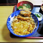 勝美屋 - カツ丼セット