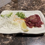 Yakiniku Dainingu Hakuri San - ハツ刺し￥690