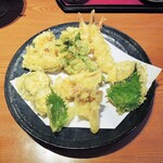 旬味和膳　季乃庄 - 天ぷら盛合せ