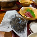 Shounai An - 磯おにぎり　食べ切れず家に持ち帰り食べました。