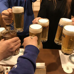 小料理屋 おく - はい！乾杯～～～