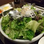 長澤屋 - ３０００円おまかせ　１品目　サラダ　３人前