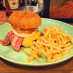 ランチャー - 寺田町バーガー(1200円)