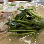 ふくちゃんラーメン - 卓上ニラトッピング