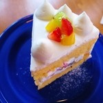 喫茶ビジュゥ - ショートケーキ