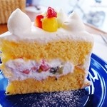 喫茶ビジュゥ - ショートケーキ