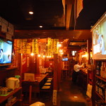 中華酒場 サモハン - TVも完備。スポーツ観戦しながらお食事が楽しめる！