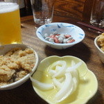 武蔵屋 - 最初の料理達