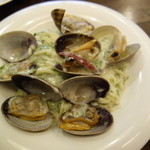 PASTAVOLA - 大粒アサリと生海苔のクリームソース