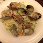 PASTAVOLA - 大粒アサリと生海苔のクリームソース（中毒物）