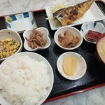 一休食堂 - 塩サバ定食650円