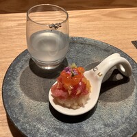 鮨 あさひ - トロタクと日本酒
