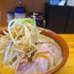 味噌っ子 ふっく - 味玉味噌らーめんアップ