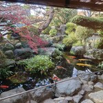 富松うなぎ屋 - 庭園