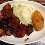 肉めし神丼  - 2022年12月　トンテキング定食　並　1300円