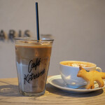 Cafe Kitsune - アイスカフェラテとチャイ