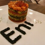 シーフードビストロ 魚卵House Eni - お店の顔メニューでもあるミルフィーユ