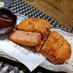 Izakaya Katsugiya - ハムカツ