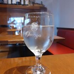 レストラン大宮 - 名前の入ったグラス
