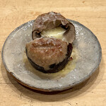 焼鳥 谷口 - マッシュルーム肉詰め