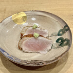 焼鳥 谷口 - モモ肉タタキ
