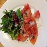 ビストロ　ラグー - スモークサーモンのマリネ