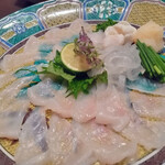 魚貝三昧 げん屋 - とらふぐ鉄刺