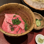 魚貝三昧 げん屋 - 肉茶漬け１