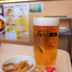 ラーメン 横綱 - 生ビール　￥550