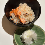 みえ田 - 近海の紅鮭ご飯
