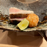 登喜和鮨 - サワラのハラス